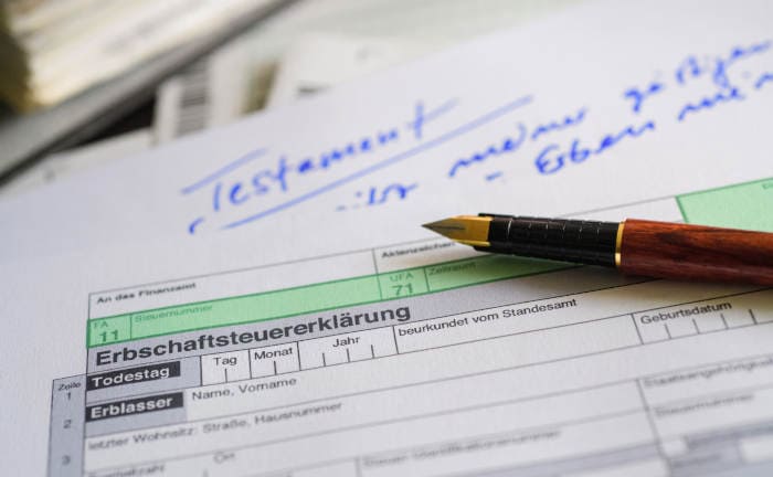 Erblasser sorgen sich vor allem um Erbschaftssteuer