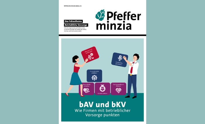 Lesen Sie unser neues Flipbook zur betrieblichen Vorsorge!