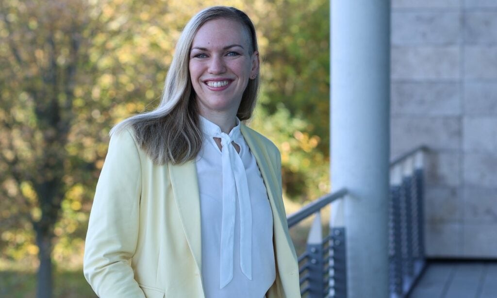 Cornelia „Conny“ Frankenberg arbeitet als selbstständige Maklerin unter dem Firmennamen Ilmfinanz im thüringischen Ilmenau