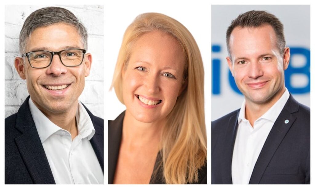 Dieses Mal zu Gast im Podcast (v.l.): Tobias Strübing, Leona Spauzus und Maximilian Buddecke.