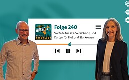 Podcast: Auto-Schutzbriefe und Starkregen-Karten