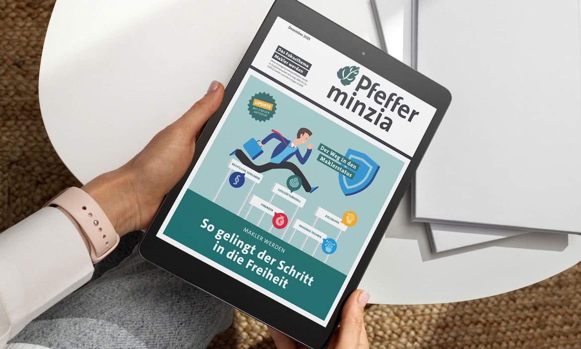 Unser eMagazin „Makler werden“ – jetzt neu mit 3 neuen Artikeln!