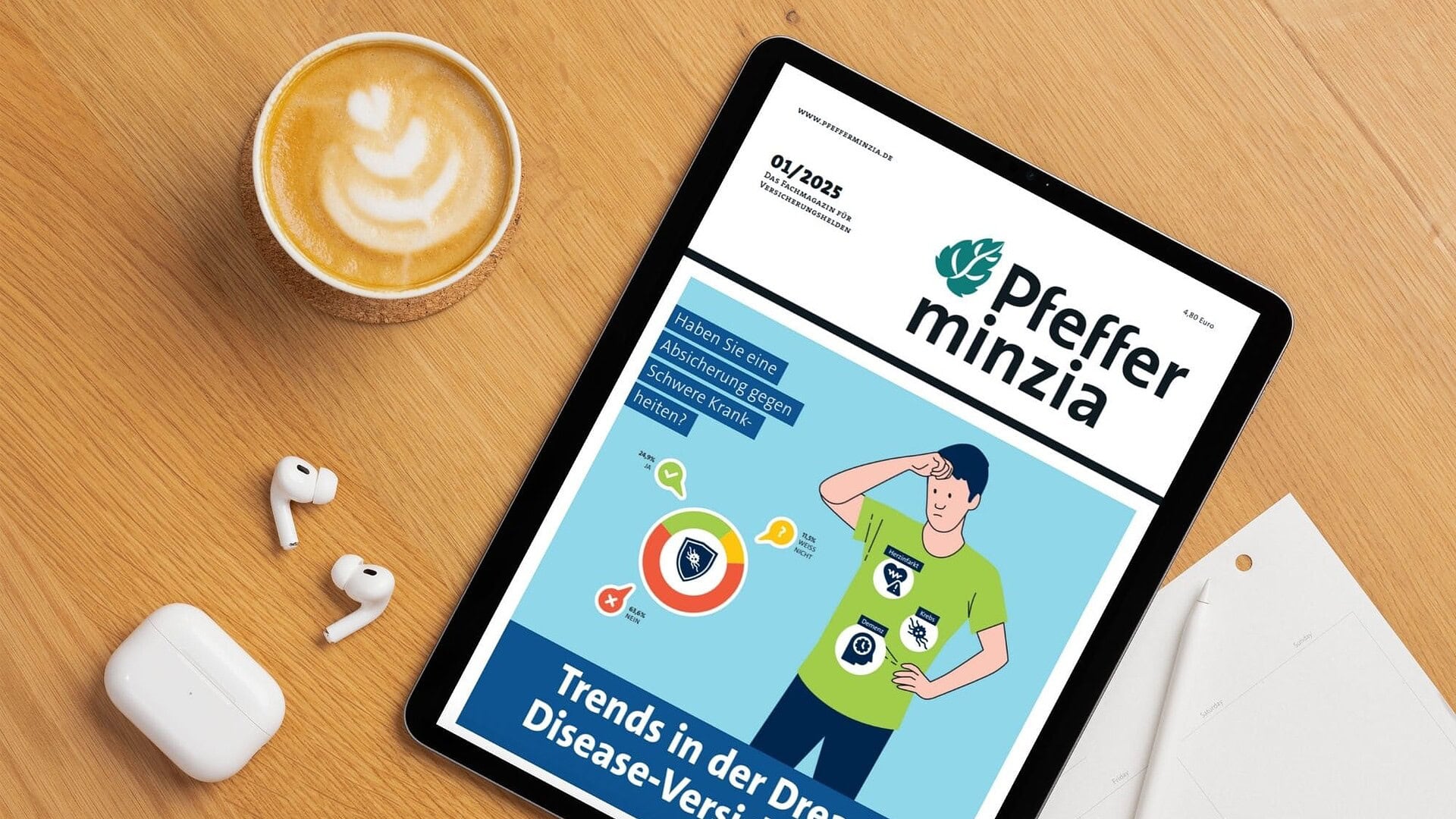 Individuelle Versicherungsexpertise für Gesundheit und Krankheitsschutz bei Pfefferminzia.de.