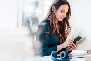 Neue Versicherungsthemen und Beratung per Smartphone, flexibel und bequem.