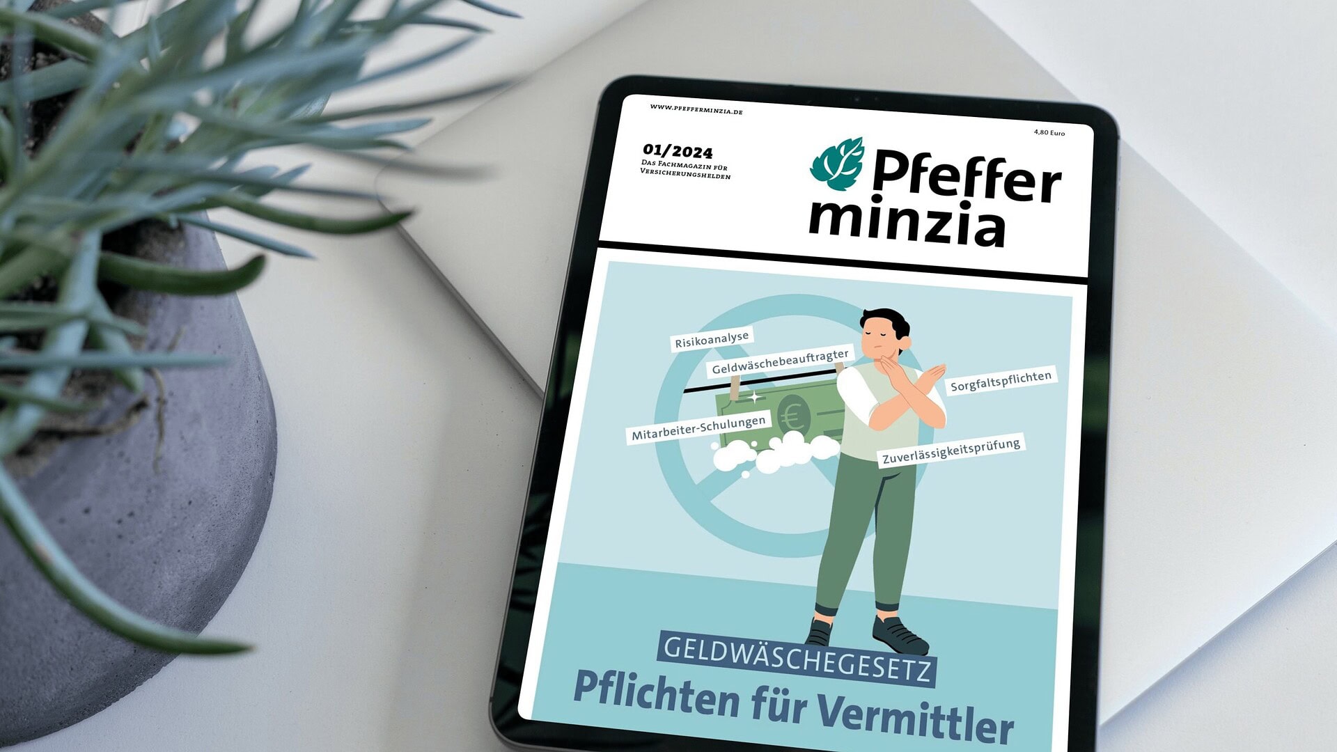 Verantwortliche Geldwäscheprävention für Vermittler, Versicherung und Finanzdienstleister.