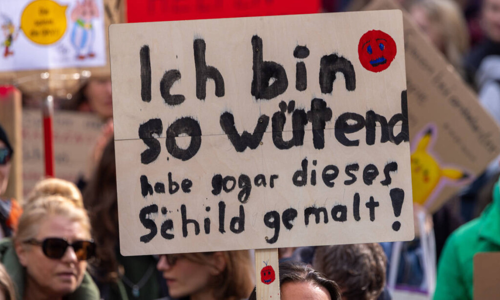 Demonstration in Nürnberg gegen gekürzte Honorare in der Psychotherapie: Die Psyche ist mit Abstand nach wie vor der häufigste Grund, warum Menschen berufsunfähig werden