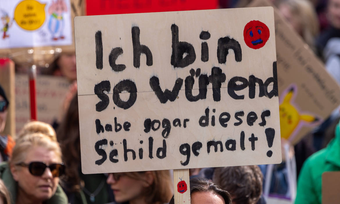 Demonstration in Nürnberg gegen gekürzte Honorare in der Psychotherapie: Die Psyche ist mit Abstand nach wie vor der häufigste Grund, warum Menschen berufsunfähig werden