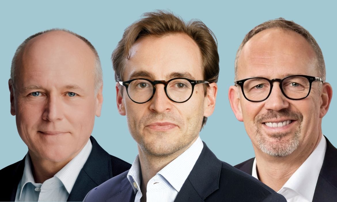 Geschäftsführer des Mittelstands-Assekuranz-Partner (MAP): Mathias Pahl (links), Markus Hausberger (Mitte) und Kolja Zweering
