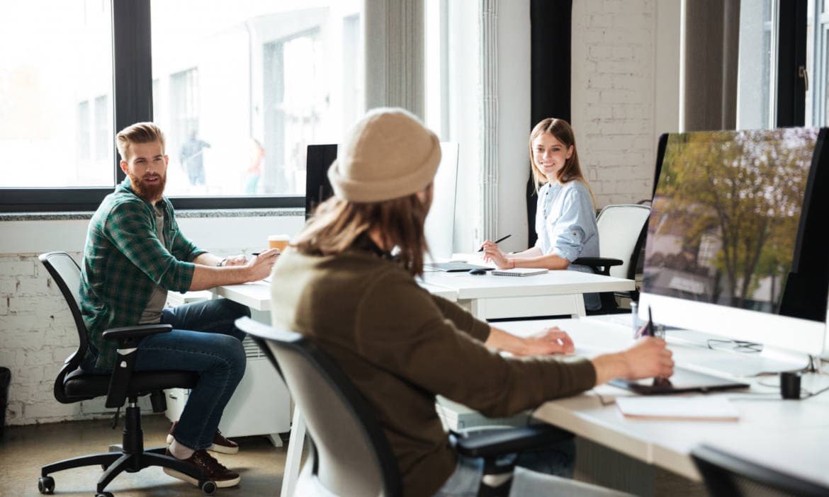 Alltag im Büro: Wie groß ist der Maklerbetrieb der Zukunft?
