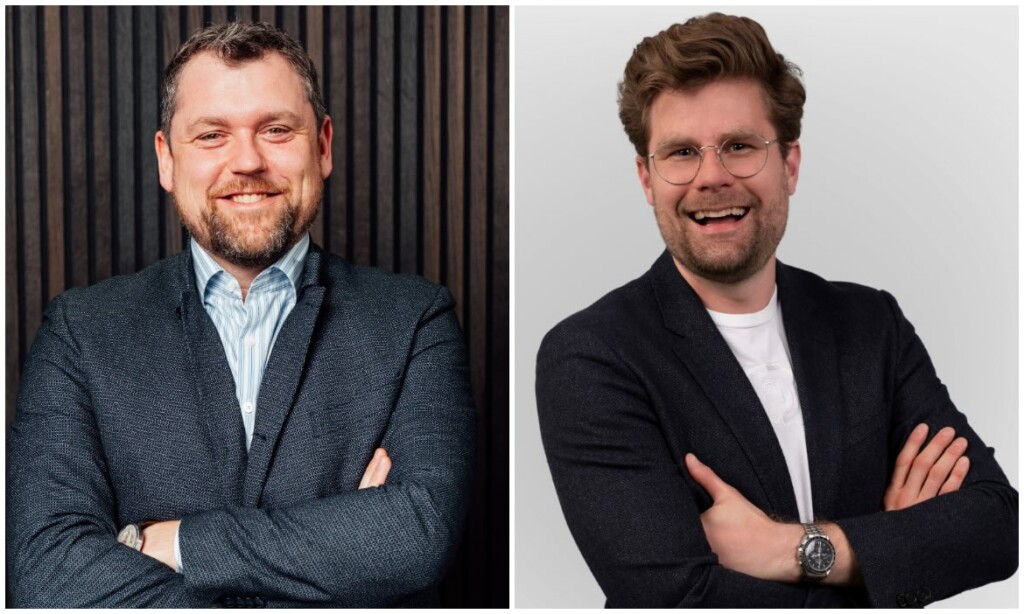 Wollen die Cyberversicherung zum Standardprodukt machen (v.l.): Johannes Neder, Vema, und Ole Sieverding, Cyberdirekt.