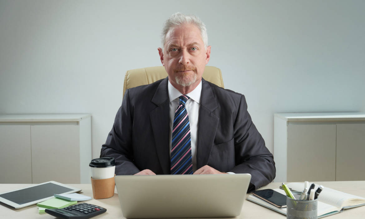Der Boss bei der Arbeit: Welche Betriebsrente nutzt er?