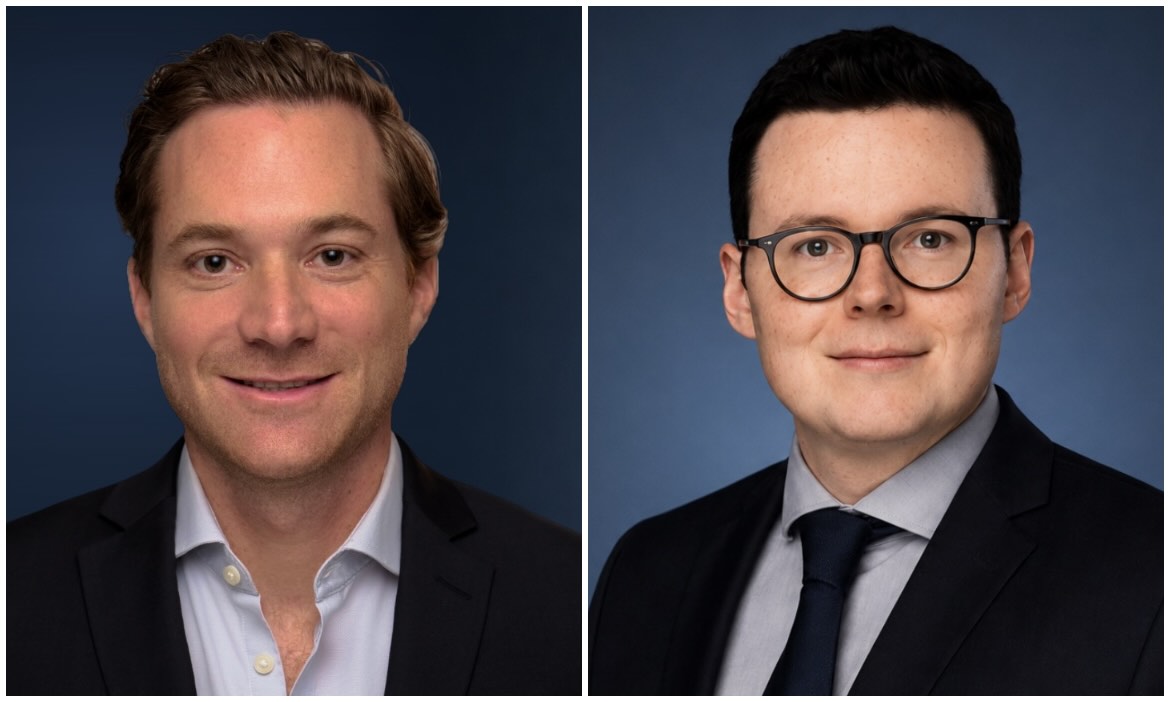 Fabian Wesemann, Afori (links) und Marc Mauracher, HMR Versicherungsmakler.