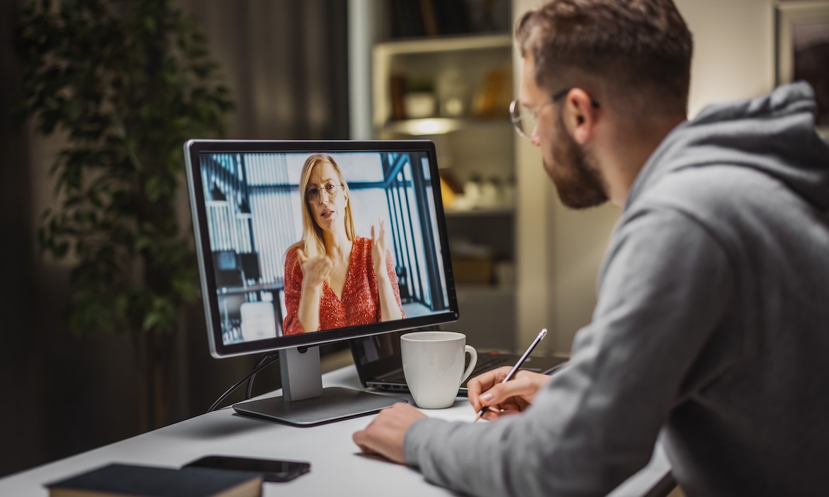 Videoberatung wird beliebter.