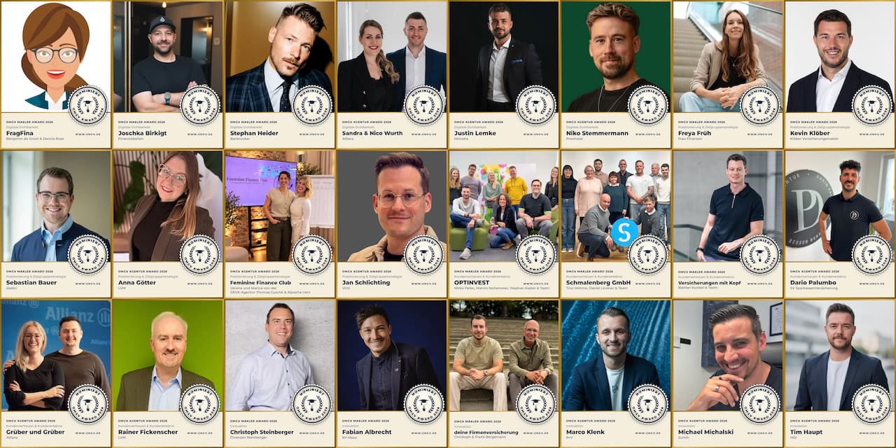 Das sind die Nominierten des OMGV Award 2026.