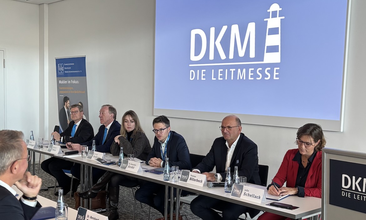 Gaben auf der DKM 2026 eine gemeinsame Pressekonferenz: BVK (links), BBG (Mitte) und BDVM.