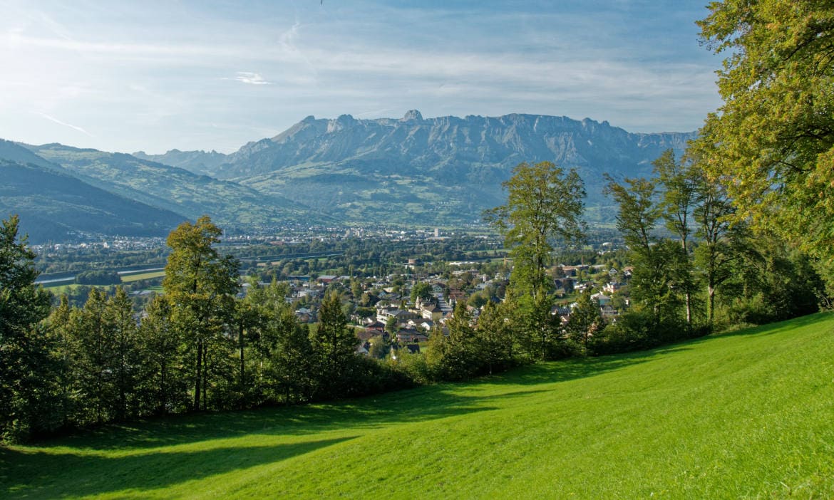 Malerisches Liechtenstein: In der Hauptstadt Vaduz hat Trade Republic einen Versicherer gegründet
