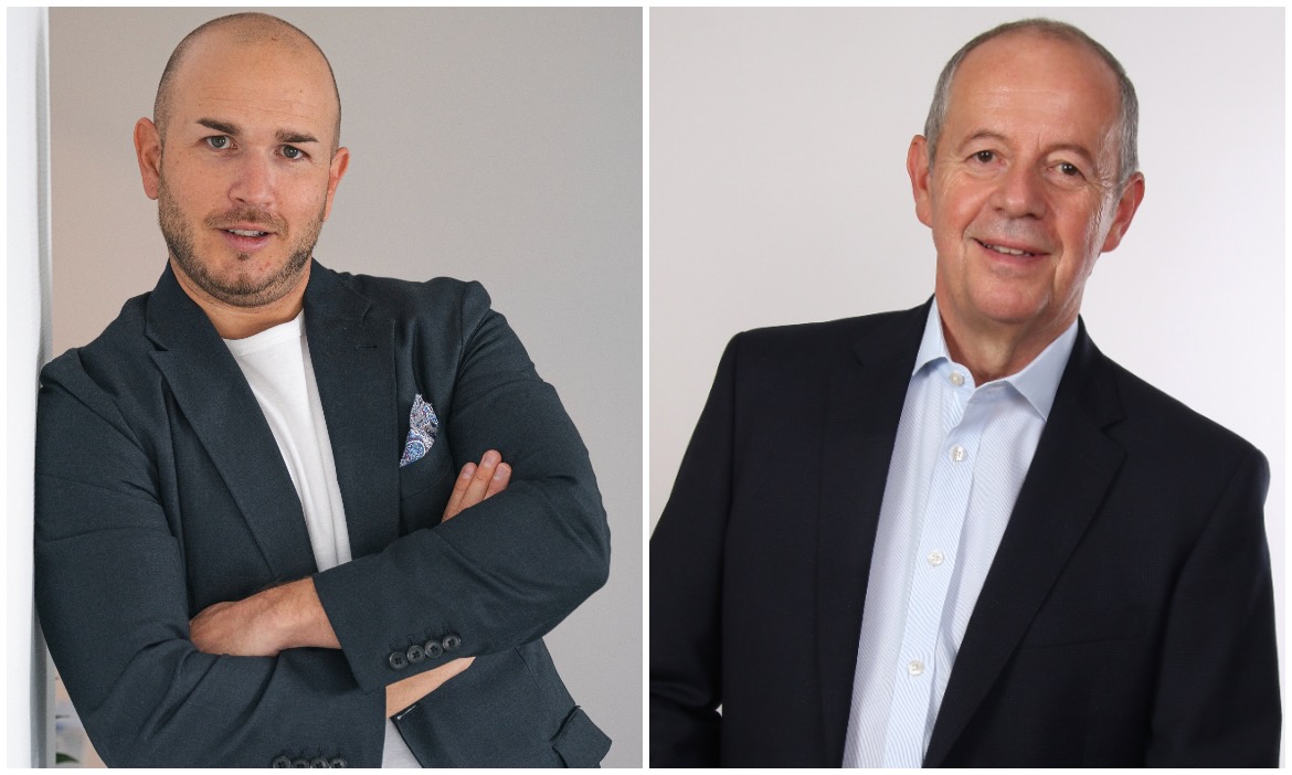 Versicherungsmakler Tian von Dziembowski (Finanzhaus Südbaden, links) und Unternehmensberater Peter Schmidt (Consulting & Coaching Berlin).